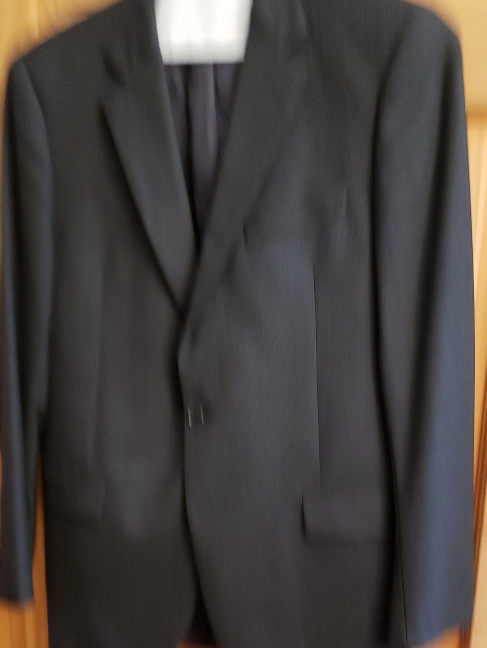 Brooks Brothers Black Men's Suit Jacket - Single-Breasted